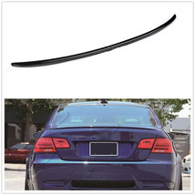 1Pc Carbon Fiber Car Rear Trunk Spoiler Lip For BMW E92 M3 Style Coupe 2006-2013 - £237.69 GBP