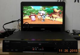 KLH Digital DVD CD Player DVD-8350 NO REMOTE - $29.65