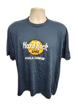 Hard Rock Cafe Kuala Lumpur Adult Large Gray TShirt - £15.57 GBP