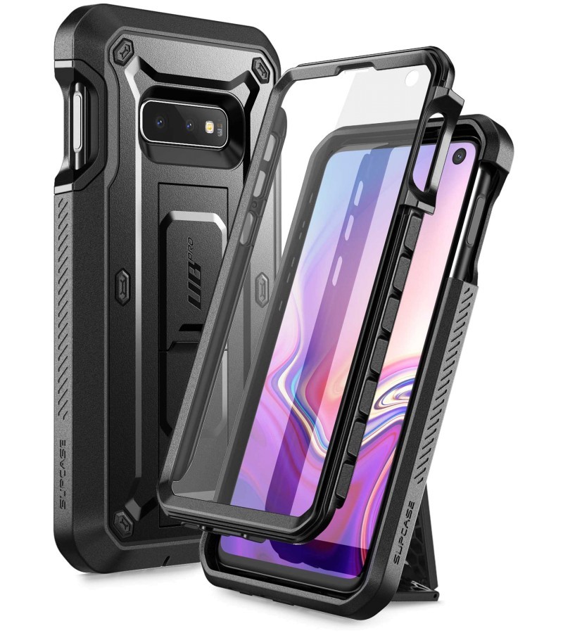 Galaxy S10e Unicorn Beetle Pro Full Body Rugged Holster Case (Black) - £16.02 GBP