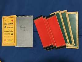 Vintage Bridge Score Pad/Small Players Rule Book Pre Owned/Nice Conditio... - $9.99