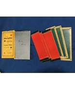 Vintage Bridge Score Pad/Small Players Rule Book Pre Owned/Nice Conditio... - $190.18 MXN