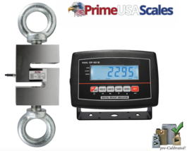 Prime OP-926 Hanging Crane Scale 500 lb x 0.5 lb with 2 Yr Warranty - £529.93 GBP