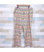 Hanna Andersson ELF Fair Isle Flannel Pajama Pants Beige Mens Unisex XL - $39.59