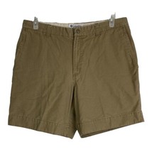 Columbia Mens Shorts Size 36 Brown Carpenter Pockets Walking 8&quot; Inseam - $22.35