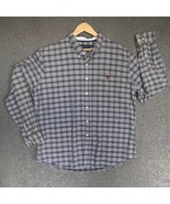 Ralph Lauren US Polo Assn Button Up Shirt Men 2XL XXL Gray Plaid Small P... - £23.23 GBP