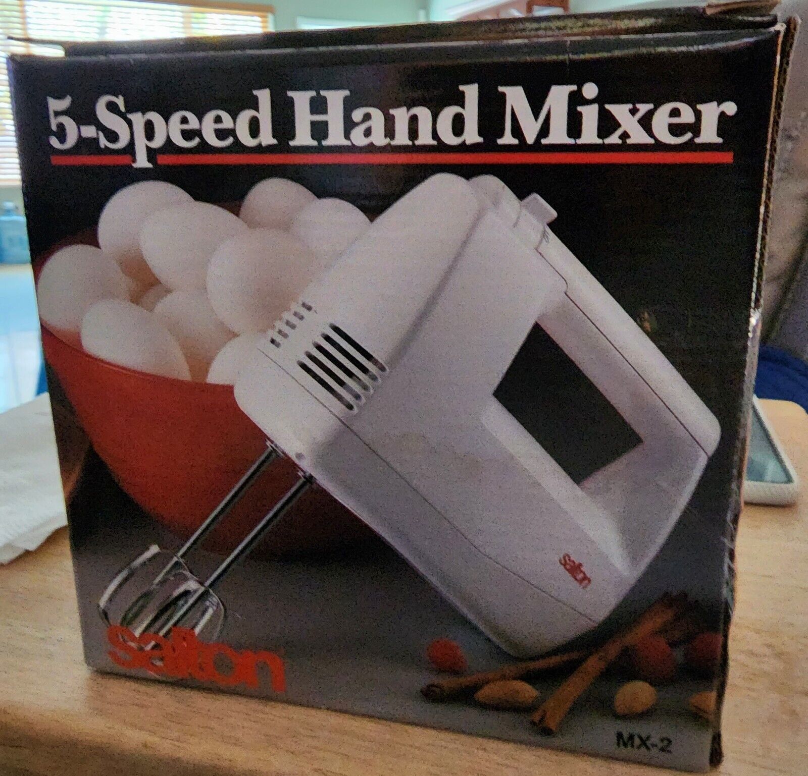Salton 5-Speed Hand Handheld Mixer, MX-2 - $19.80