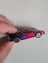 Vintage 1980s Diecast Toy Car Matchbox Toys 1988 Ferrari F40 Pink Purple - £5.98 GBP