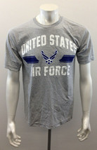  United States Air Force Men&#39;s  Gray Short Sleeve Medium T Shirt By Bays... - £8.50 GBP