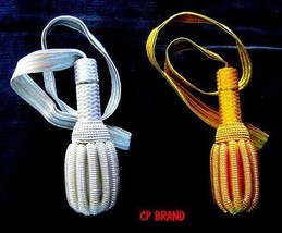 Us Navy Officers Regulation Gold Or Silver Sword Sabre Knots New Tassel Cp Brand - £30.02 GBP