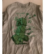 New Mine Craft Creeper Boys Large T-Shirt - $12.56