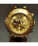 INVICTA SUBAQUA  MENS QUARTZ 52MM GOLD CASE ONLY-Needs new Battery - $321.75
