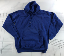 Vintage Lee Heavyweight Hoodie Sweatshirt Mens Extra Large Blue Cotton B... - £39.81 GBP