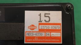 Nissan ECU ECM PCM Engine Computer Control Module MECS-G330 D4 image 2