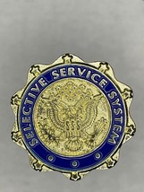 US United States Military Selective Service System Hat Lapel Pin - $14.85