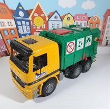 Bruder Recycling Truck 2001 Actros Mercedes Benz 4143 Trash Rear Loading... - $49.50