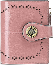 Small Women&#39;s  Bifold Wallet with ID Window, Genuine Leather  - £24.30 GBP+