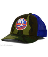 New York Islanders VF36Z Camo NHL Hockey Team Logo Camouflage Cap Adjust... - £16.66 GBP