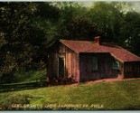 Grant&#39;s Cabin Fairmount Park Philadelphia Pennsylvania PA 1911 DB Postca... - $2.92