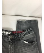 Univde womens  Black Denim Jeans Size 14 Skinny Slim straight distressed - £20.00 GBP