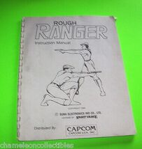 Capcom Rough Ranger Arcade Game Manual - $7.28
