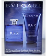Bvlgari Blv Notte Pour Homme 2 Pcs Set Travel Duo For Men Discontinued - €256,06 EUR