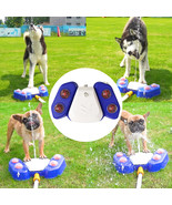 Dog Sprinkler Outdoor Dog Water Fountains Toys Automatic Water Dispenser - £34.93 GBP