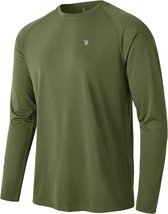 Tbmpoy Men&#39;S Hiking Shirts Waterproof Dry Fit Athletic T-Shirts Spf Long... - $40.98