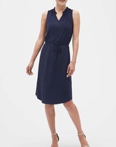 NEW Banana Republic Factory Navy Fit &amp; Flare Dress Size M NWT - £31.37 GBP
