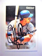 Autographed 1993 Topps Gold Card #609 of Lance Parrish Seattle Mariners-ex+ - $5.00