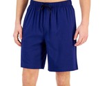 Club Room Men&#39;s Cotton/Modal Pajama Shorts Pomp Blue-Medium - £11.70 GBP