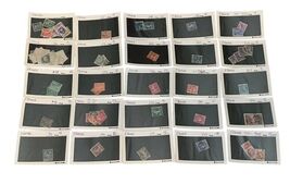 France Stamp Collection Lot Vintage Used & Mint Organized Stock Cards image 2