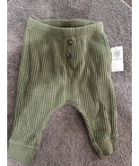 Old Navy Infant Baby Green Ribbed Unisex Pants Size 3-6 Months - $13.55 CAD