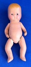 Vintage Bisque Porcelain Tiny Jointed Baby Doll Probably Japan - £18.68 GBP