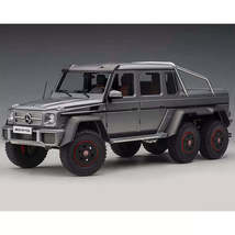 Mercedes Benz G63 AMG 6x6 Designo Platinum Magno AutoArt - £245.92 GBP