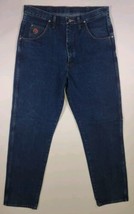 Wrangler Twenty 20X Men&#39;s 34x34 Jeans Relaxed Fit Dark Blue Denim  - £15.96 GBP