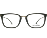 Brooks Brothers Eyeglasses Frames BB2020 5334 Gray Matte Gold Square 53-... - $83.93