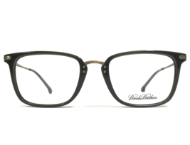 Brooks Brothers Eyeglasses Frames BB2020 5334 Gray Matte Gold Square 53-20-140 - £67.08 GBP