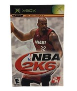 XBOX 360 NBA 2K6 MANUAL ONLY - $2.70 CAD