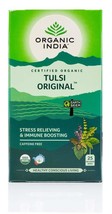Lote 4 Organic India Tulsi Original Té 100 Bolsas de Té Aryuvédico Natural Salud - £26.34 GBP