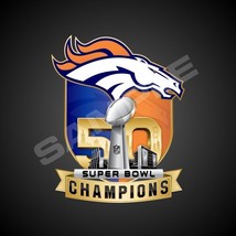 Denver Broncos Super Bowl 50 Champions Decal / Sticker Die cut - £2.37 GBP+