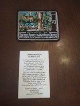 45th Annual Eastern Sports &amp; Outdoor Show 2000 Patch Limited Edition Har... - €7,69 EUR