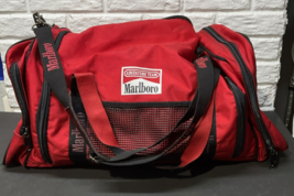 Vintage Marlboro Adventure Team Duffle Bag very Large Heavy Duty 90s Vin... - $42.07