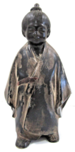 Vintage Japanese Okimono Bronze Sculpture Figure Selfless Child  - $6,577.29 MXN