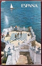 Original Travel Poster Benidorm Alicante Spain Espana Mediterranean - $92.71