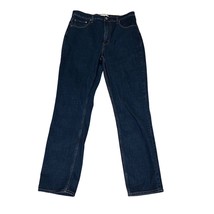 Abercrombie &amp; Fitch The Slim Straight Ultra High Rise Dark Wash Jeans 31... - $452.50 MXN