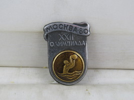 Vintage Olympic Pin - Moscow 1980 Water Polo Event Pin - Stamped Pin - £11.98 GBP