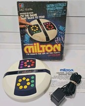 Milton Bradley Electronic Milton The Game That Talks To You 80s Vtg Test... - £70.25 GBP
