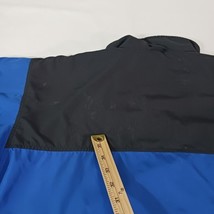 Columbia Titanium Men's Black & Blue Fleece Full Zip Jacket Pockets Size Large image 5