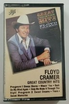 Floyd Cramer Great Country Hits Cassette Tape 1981 RCA - £5.72 GBP